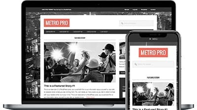 Metro Pro. Bay Area web designers.