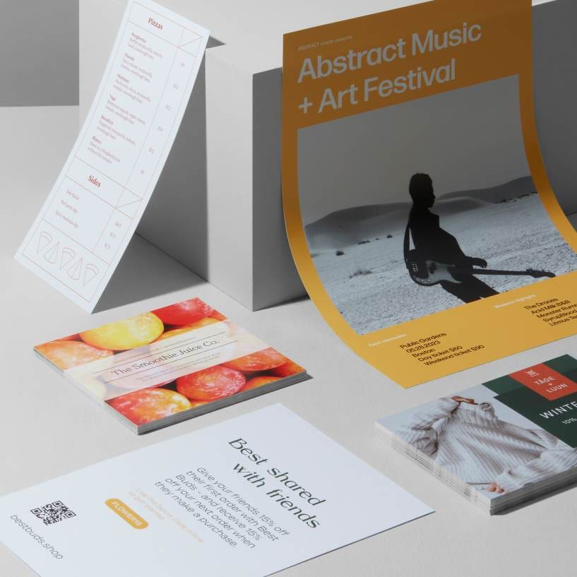 Flyers and Leaflets. Print design services.