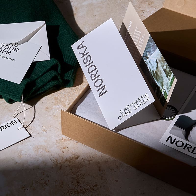 Packaging Inserts. Print design services. Marketing material for e-commerce shoppers.